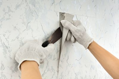 Removing old wallpaper